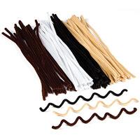 natural tones pipe cleaners pack of 100