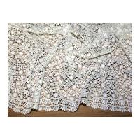 nadia embroidered guipure couture bridal lace fabric ivory