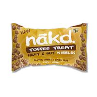 Nakd Toffee Treat Gluten Free Fruit & Nut Nibbles - 40g