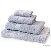 Natural Collection Organic Cotton Guest Towel - Moonstone
