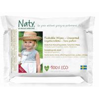 Naty Family Flushable Wipes - Pack of 42