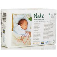 Naty by Nature Babycare Disposable Nappies - Newborn - Size 1 - Pack of 26