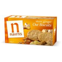 nairns stem ginger biscuits wheat free 200g