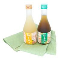 Nakatashokuhin Wine Assortment - Yuzu Citrus And Green Tea Umeshu, Furoshiki Wrapped