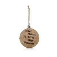 Natural Hessian Bauble
