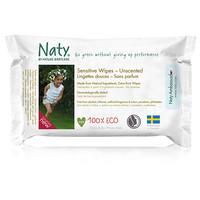 nature babycare eco sensitive baby wipes unscented travel pack