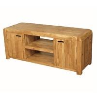 Nancy Large TV Stand In Solid Acacia Wood