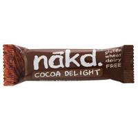 nakd raw cocoa delight bar 35g