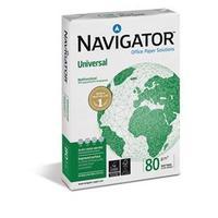 Navigator Universal Paper Multifunctional Ream-Wrapped 80gsm A4 White Ref NUN0800033 (5 x 500 Sheets)