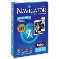 Navigator Office Premium Card High Quality 160gsm A4 Bright White Ref NOC1600001 (250 Sheets)