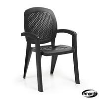 Nardi Pack of 2 Creta Wicker Chairs in Anthracite