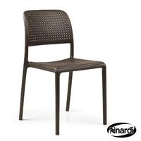 nardi bistrot chair in coffee