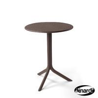 Nardi Step Bistro Table in Coffee