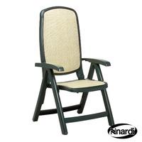 Nardi Delta Set of 2 Recliner Chairs in Green