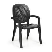 Nardi Creta Anthracite Wicker Effect Garden Chair