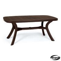 Nardi Toscana 165 Plain Table in Coffee