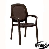 Nardi Pack of 4 Beta Chairs in Coffee