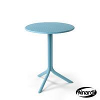 nardi step bistro table in blue