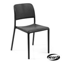 nardi bistrot set of 2 chairs in anthracite