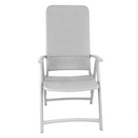 nardi darsena white dining chair