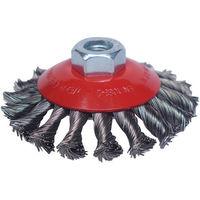 National Abrasives National Abrasives 100mm M14 Twist Knot Power Bevel Brush