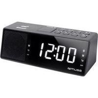 na radio alarm clock fm black radio alarm clock fm black