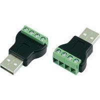 N/A Plug, straight LT-USB4M Conrad Components Content: 1 pc