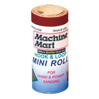 National Abrasives Alu. Oxide Hook & Loop / Quick Fit Sander Roll - 1m, Medium