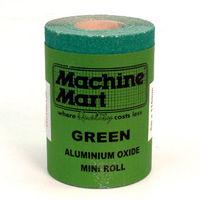 National Abrasives Green Aluminium Oxide Paper - 5m Roll, 100 Grit