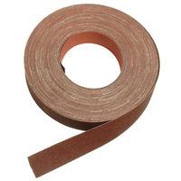 National Abrasives Emery Cloth - 25m Roll, 40 Grit
