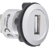 N/A Socket, build-in USB-01 Conrad Components Content: 1 pc