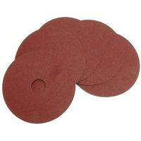 National Abrasives Fibre Backed Alu. Oxide Sanding Disc - 115mm, 24 Grit