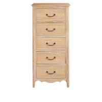 Naomi 5 Drawer Tallboy