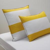 Nautical Look YACHT Striped And Printed Pillowcase