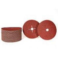 National Abrasives Pack Of 5 178mm P80 Fibre Backed Sanding Discs 5 Pack