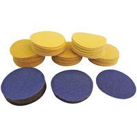 national abrasives national abrasives 50mm assorted sanding discs 100  ...