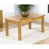 Napoli 150cm Solid Oak Extending Dining Table