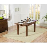 Napoli 120cm Dark Solid Oak Extending Dining Table