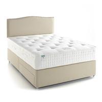 natural cashmere 2000 mattress zip and link and 4 drawer sprung edge d ...