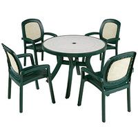 nardi toscana bistro table 4 chairs