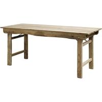 nature wooden folding table