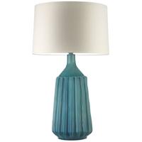 Napoli Turquoise Crackle Table Lamp