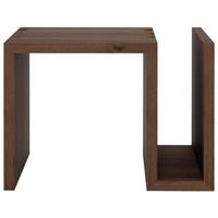 Naomi Walnut Side Table