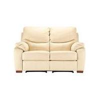 Napoli Leather Two Seater Recliner Sofa