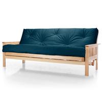 nashville futon victoria teal deluxe mattress