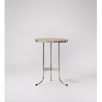 Naomi side table in Oak & steel