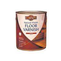 Natural Finish Floor Varnish Wax Effect Light Oak 1 Litre