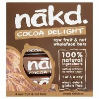 Nakd Cocoa Delight Bars (4x30g) - Pack of 6