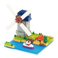 Nanoblock NAN-NBH043 Windmill-Molen Kinderdijk Elshout