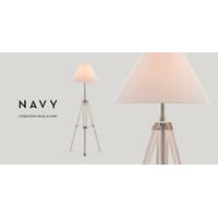navy tripod floor lamp white